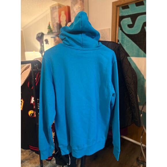 SZ M - Men's North Face Hoodie, alkaline blue - Picture 3 of 3